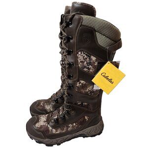 Cabela’s Treadfast GTX Side‑Zip Snake Boots Men’s 8 Waterproof